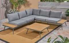 Carina 4 Piece Sectionals Seating Group with Cushions