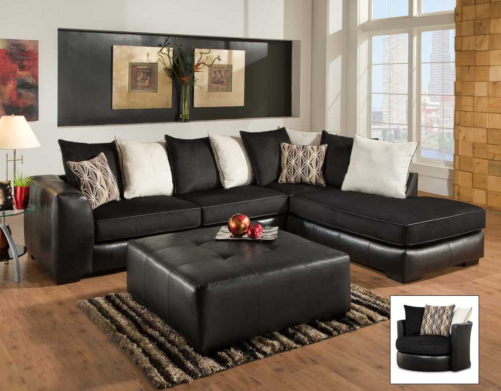 Sofa Albany Industries Sectional Sofa (2 of 15 Photos)