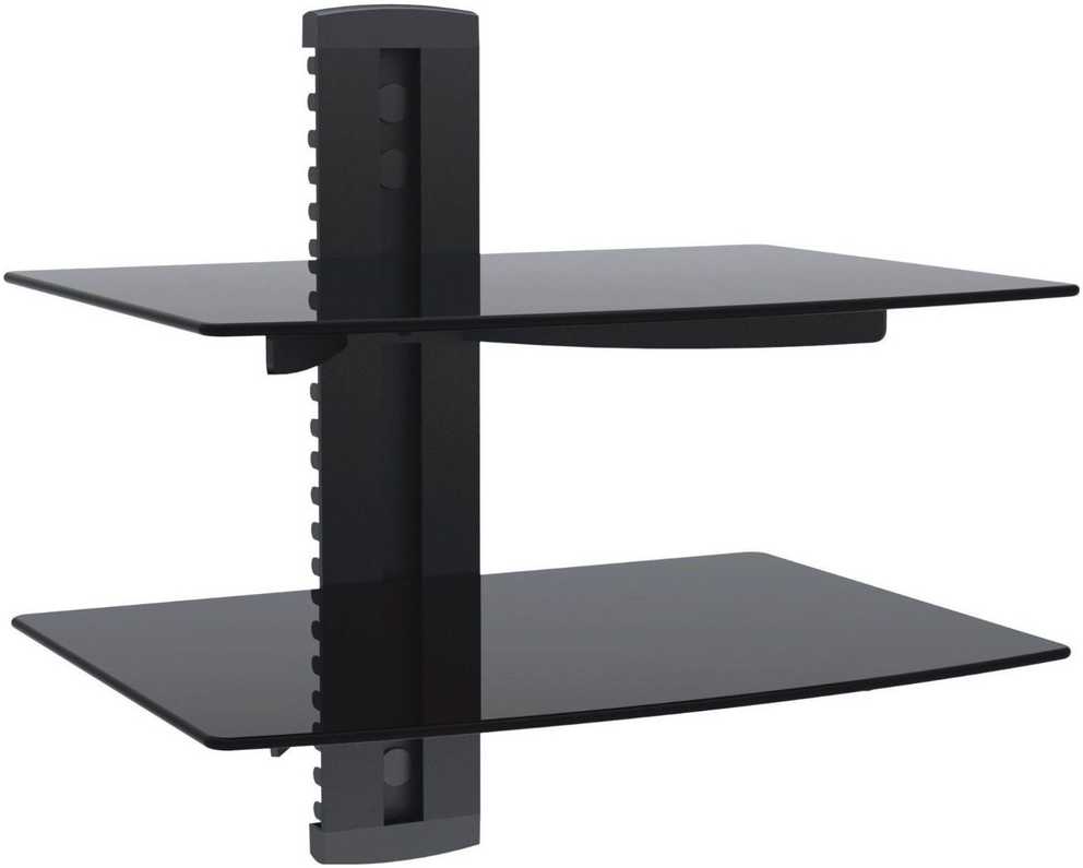 Featured Image of Black Glass Floating Shelf