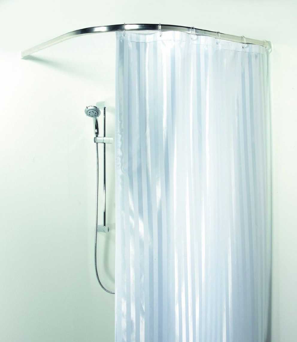 Curtain L Shaped Shower Curtain Rods (15 of 25 Photos)