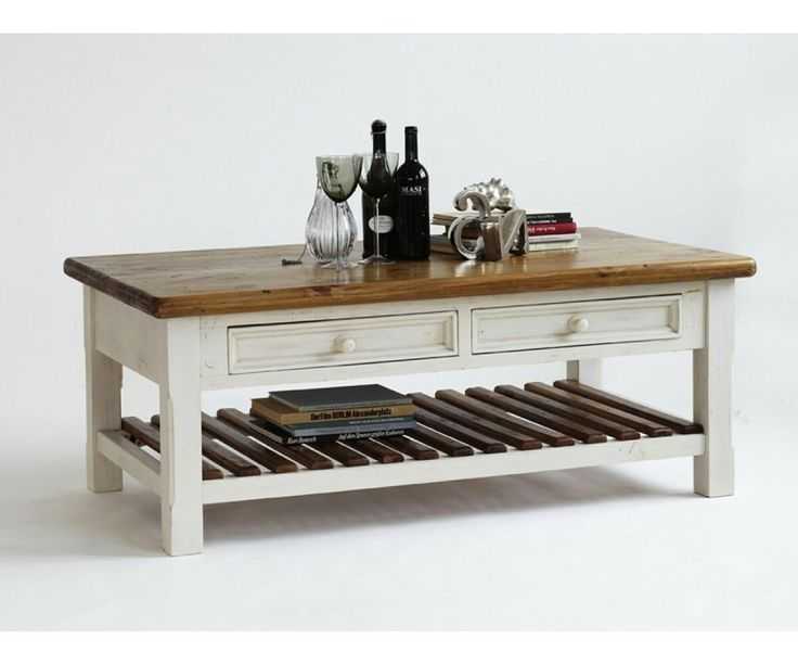 Coffee Table White Cottage Style Coffee Tables (15 of 50 Photos)