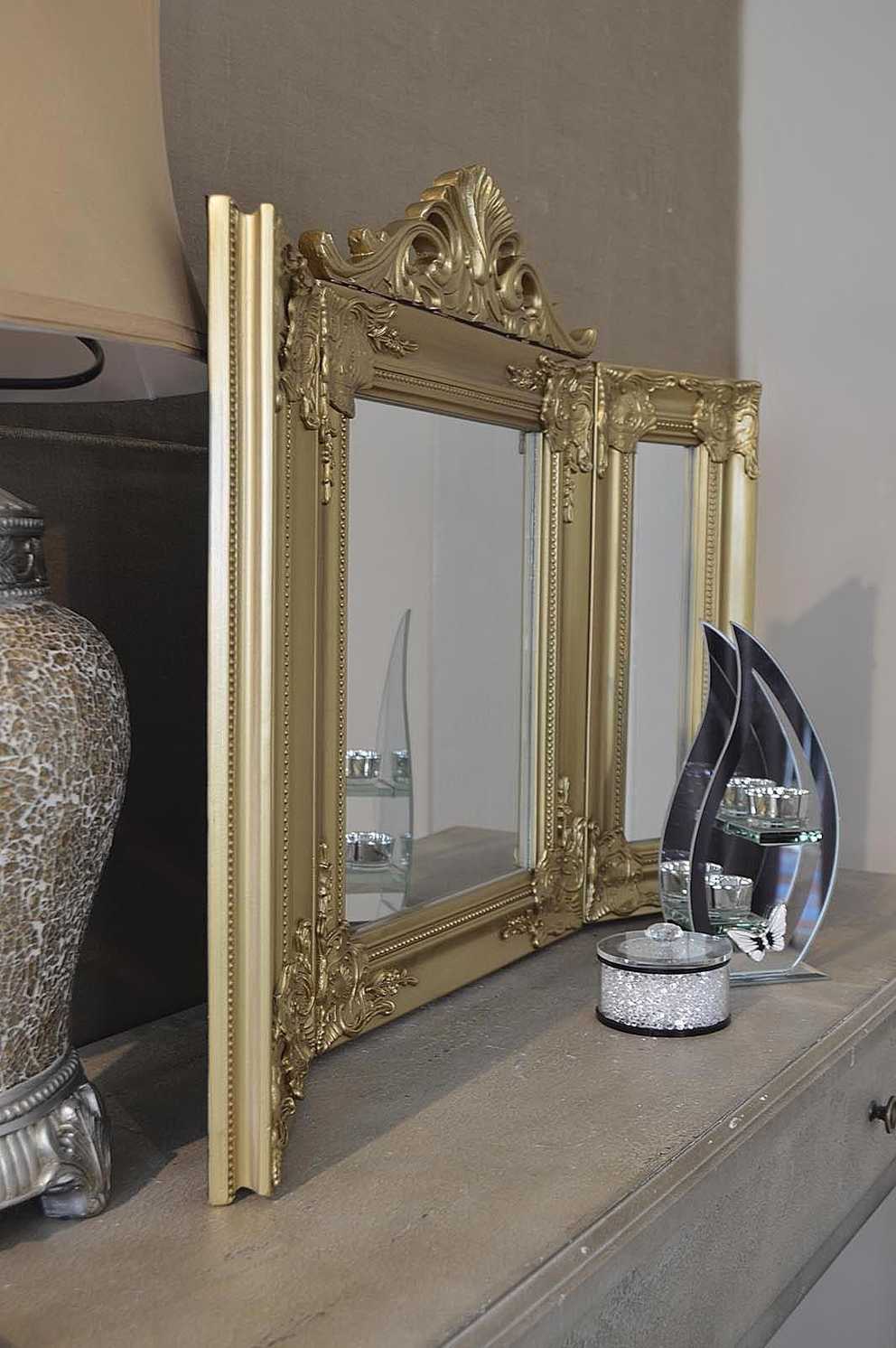 Mirror Gold Dressing Table Mirror (4 of 20 Photos)