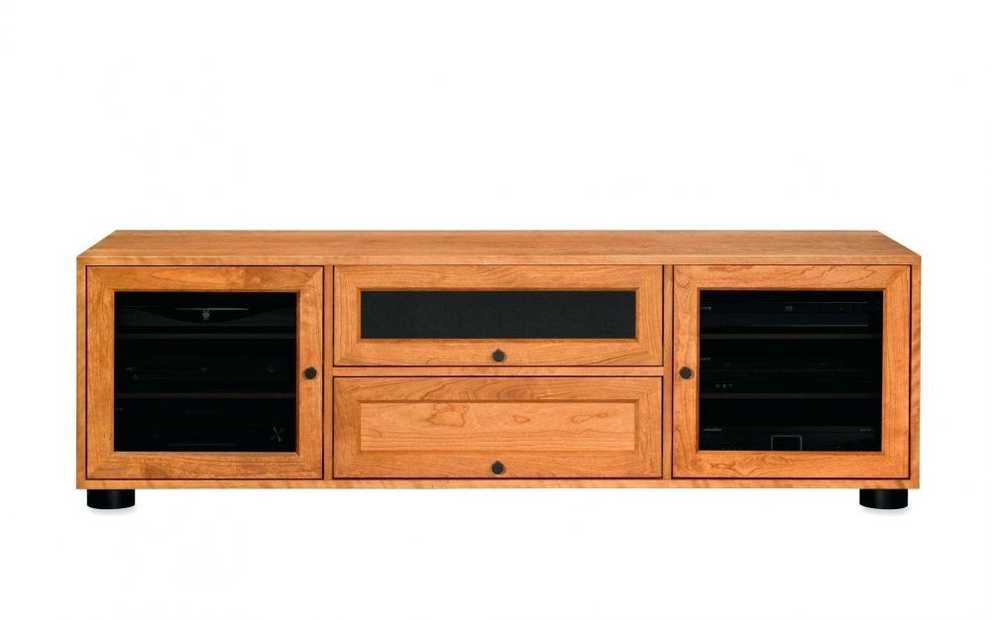 Tv Stand Solid Wood Black TV Stands (47 of 50 Photos)