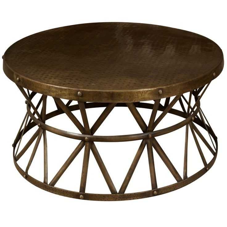 Coffee Table Round Steel Coffee Tables (24 of 50 Photos)