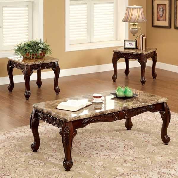 Coffee Table Cherry Wood Coffee Table Sets (19 of 50 Photos)