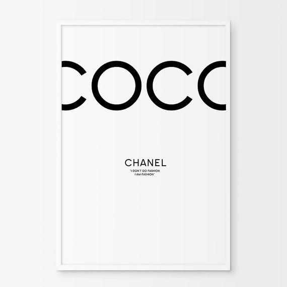 Wall Art: Coco Chanel Quotes Framed Wall Art (#2 of 20 Photos)