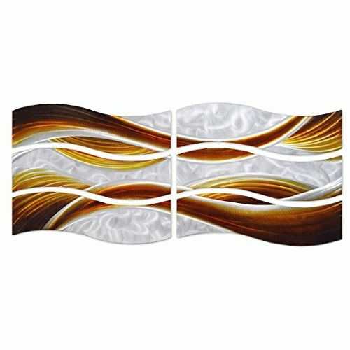 Wall Art Horizontal Metal Wall Art (9 of 20 Photos)