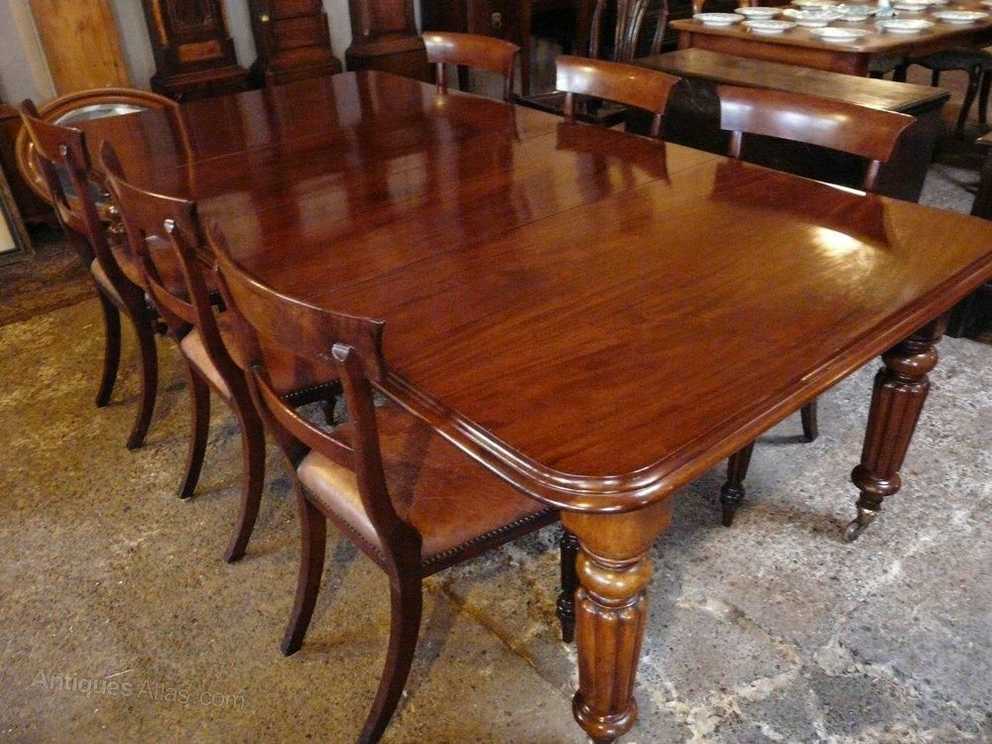 Early Victorian Mahogany Dining Table – Antiques Atlas Intended For Recent Mahogany Extending Dining Tables And Chairs (Photo 13 of 20)