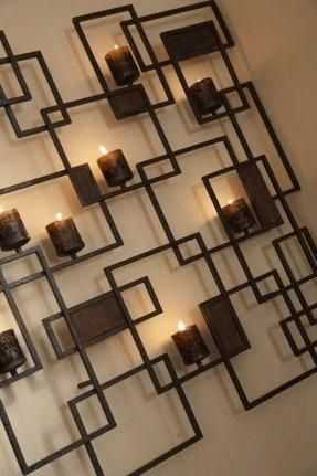 Featured Image of Metal Wall Art With Candles