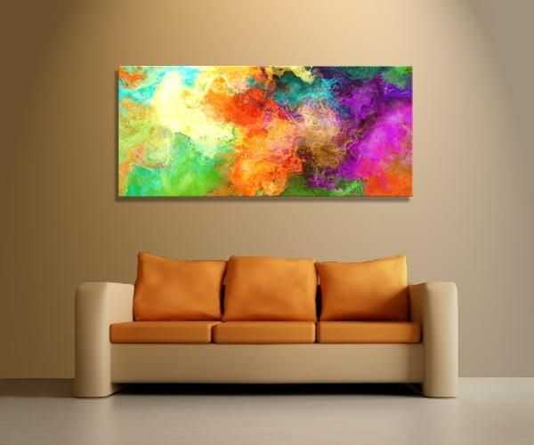 Featured Image of Colourful Abstract Wall Art
