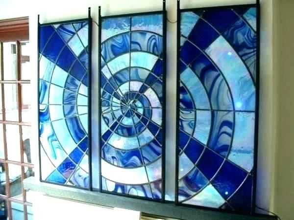 Blown Glass Wall Art Glass Wall Art Glass Art Wall Decor Glass Wall Intended For Stained Glass Wall Art (Photo 2 of 10)