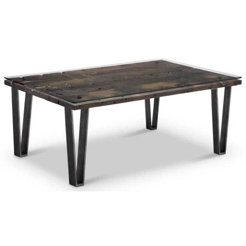 Belfort Select Vector Modern Reclaimed Cocktail Table | Belfort Pertaining To Potomac Adjustable Coffee Tables (Photo 8 of 40)