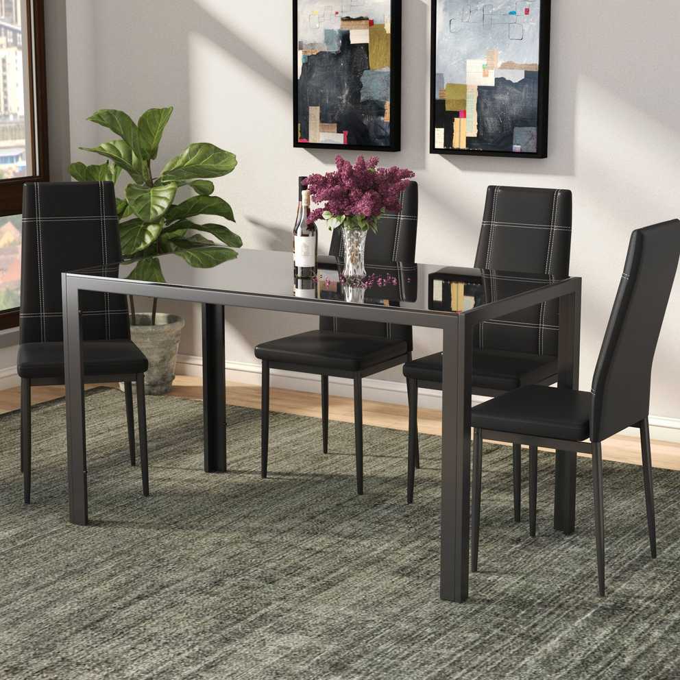 Featured Image of Maynard 5 Piece Dining Sets