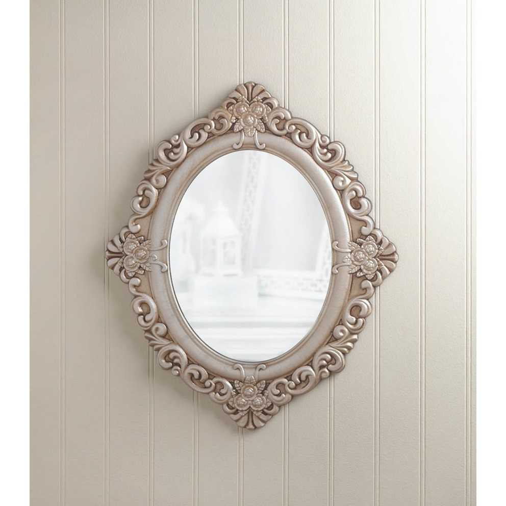 Mirror Oval Wood Wall Mirrors (9 of 20 Photos)
