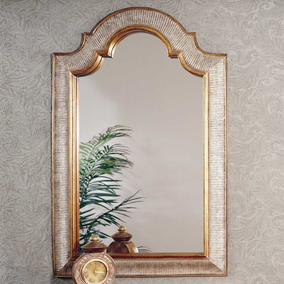 Mirror Gold Arch Wall Mirrors (18 of 20 Photos)