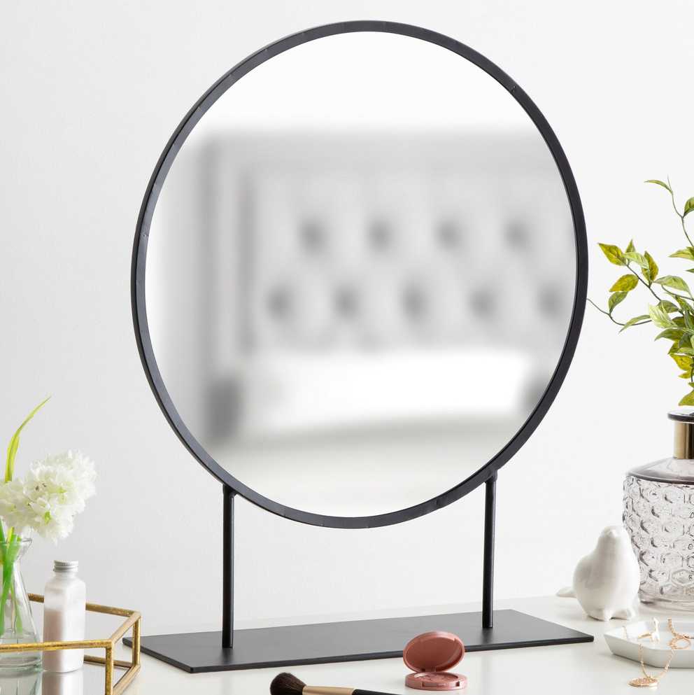 Loftin Modern Glam Round Beveled Accent Mirror Intended For Arrigo Accent Mirrors (Photo 11 of 20)