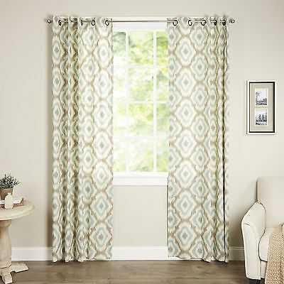 Featured Image of Ink Ivy Ankara Cotton Printed Single Curtain Panels