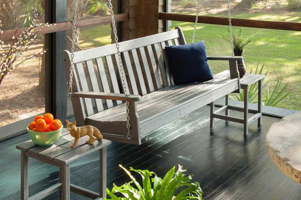 Patio Seating Vineyard Porch Swings (23 of 25 Photos)