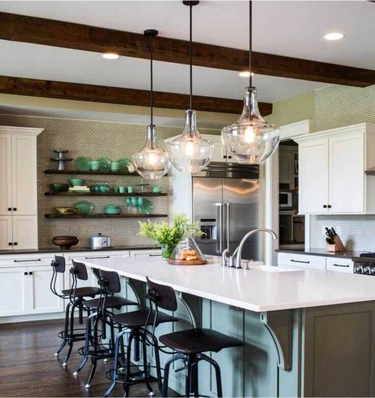 Featured Image of Wood Kitchen Island Light Chandeliers