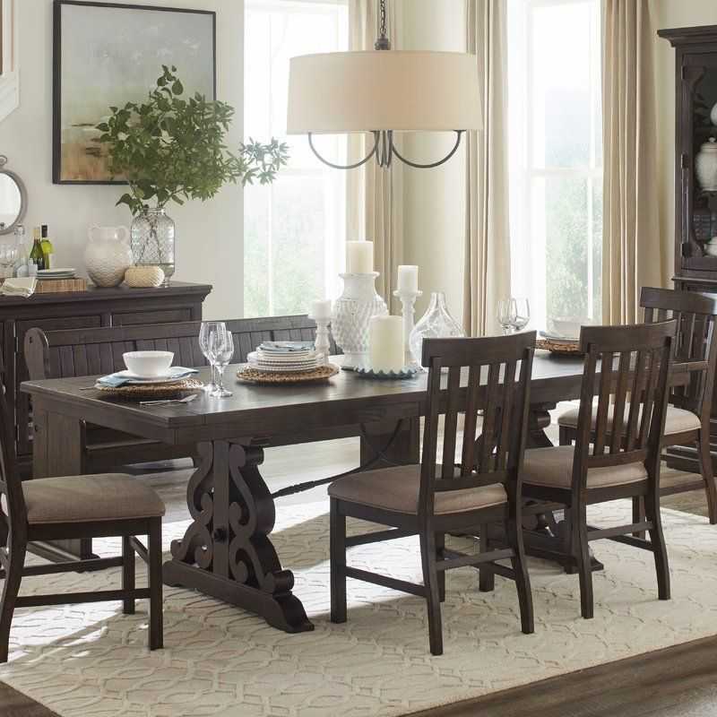 Dining Room: Dark Oak Wood Dining Tables (#10 of 15 Photos)