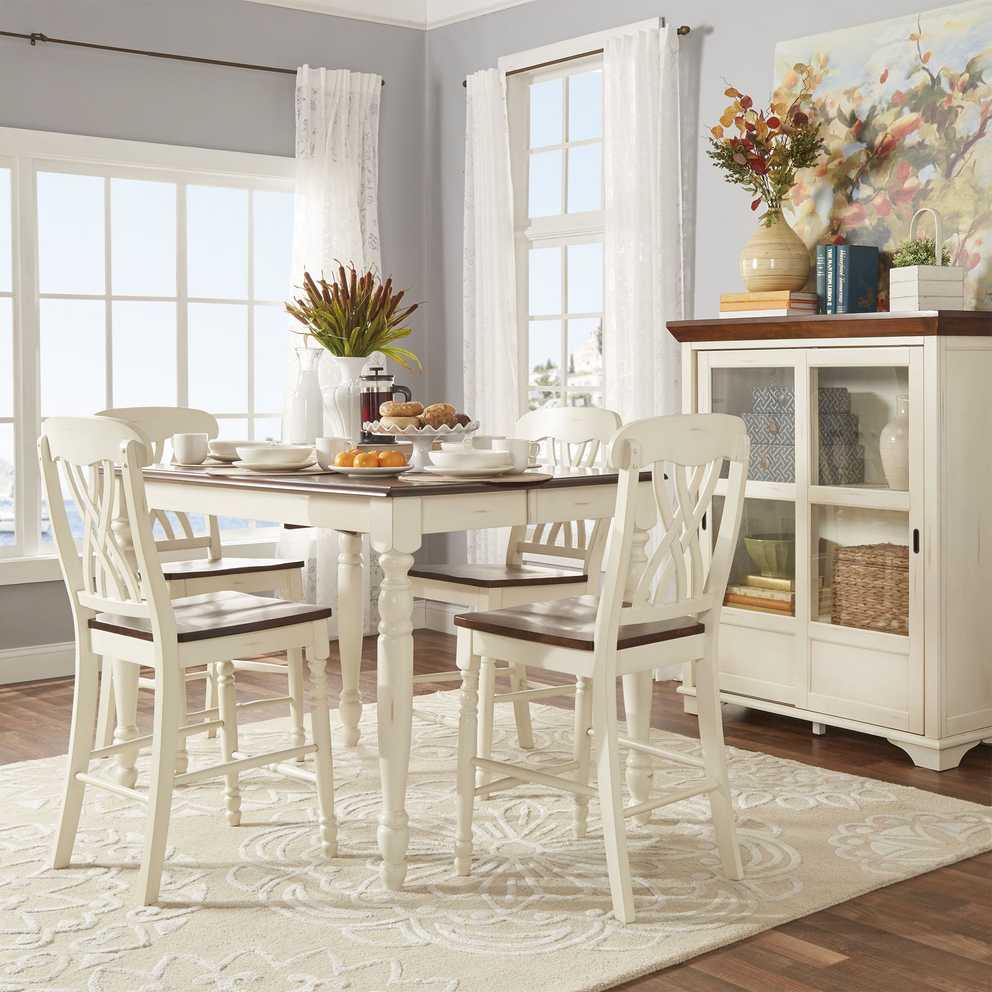 Featured Image of White Counter Height Dining Tables