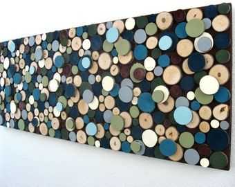 Featured Image of Abstract Wood Wall Art
