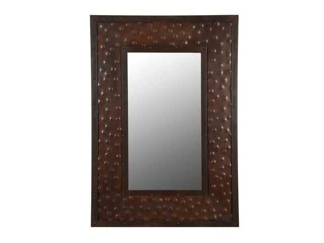 Smalle Rectangular Iron Mirror Frame | Copper Sinks Online Pertaining To Natural Iron Rectangular Wall Mirrors (Photo 1 of 15)