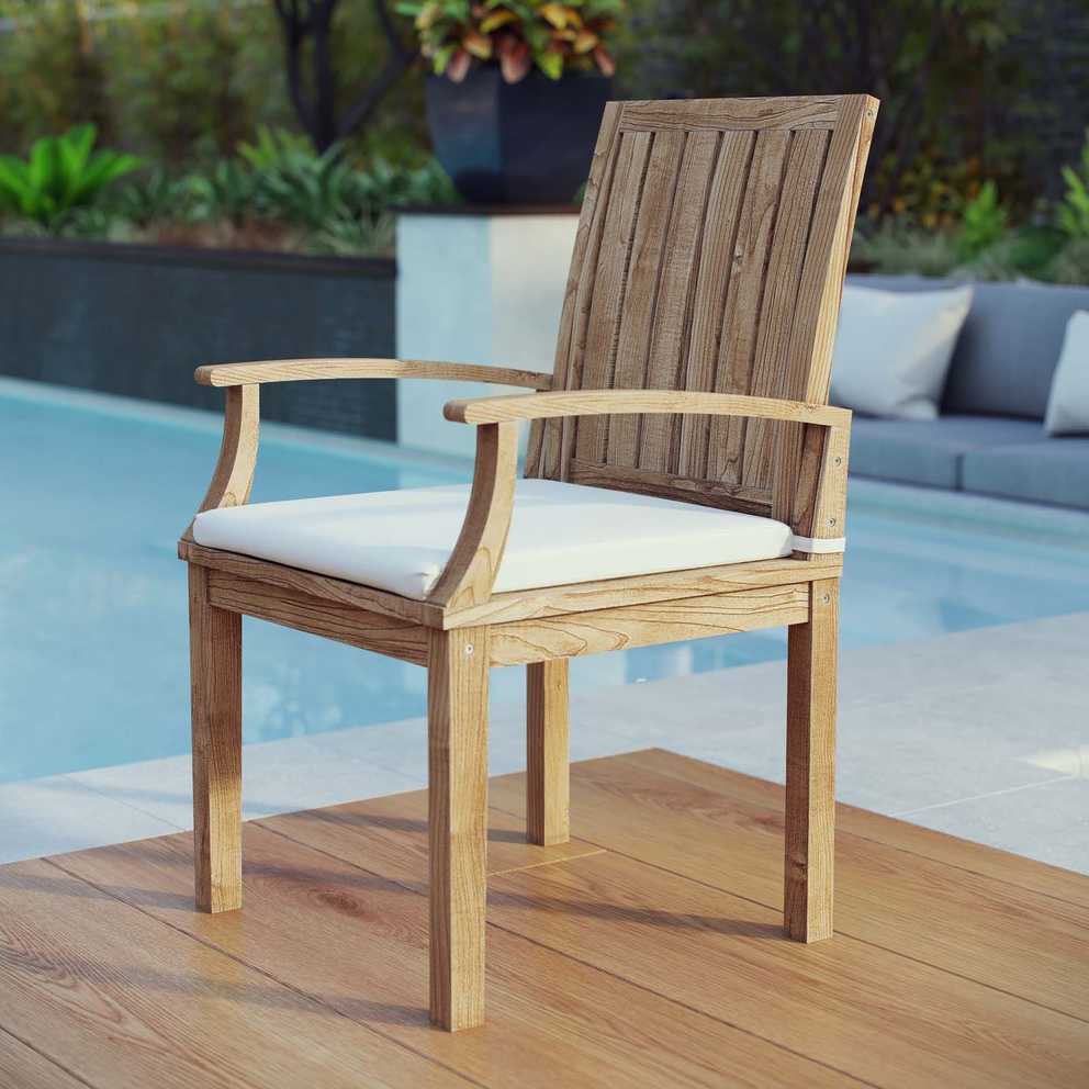 Featured Image of Natural Wood Outdoor Chairs