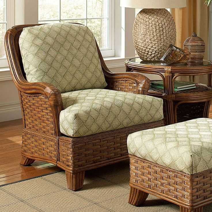 Featured Image of Natural Woven Coastal Modern Outdoor Chairs Sets