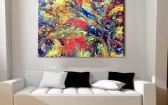 Extra Large Canvas Abstract Wall Art