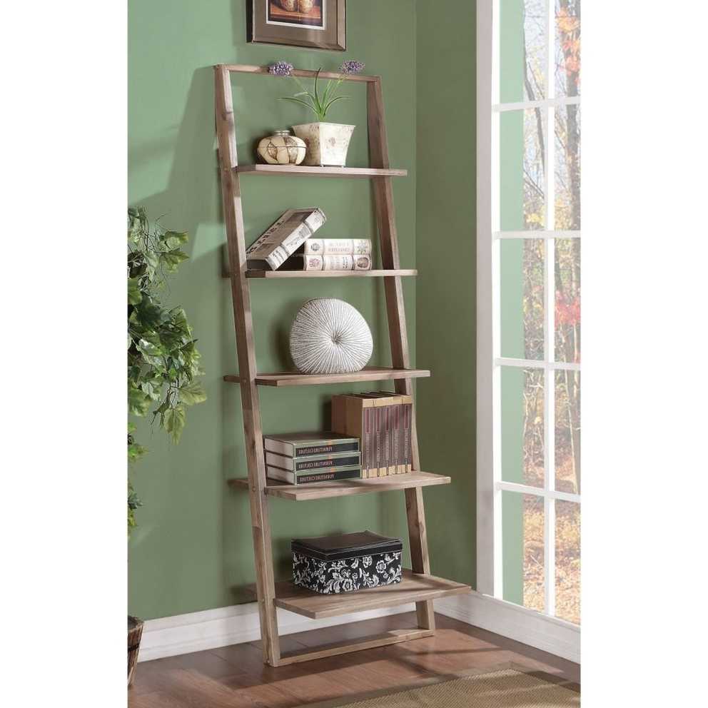 Displaying Photos of Leaning Ladder Bookcases (View 13 of 15 Photos)