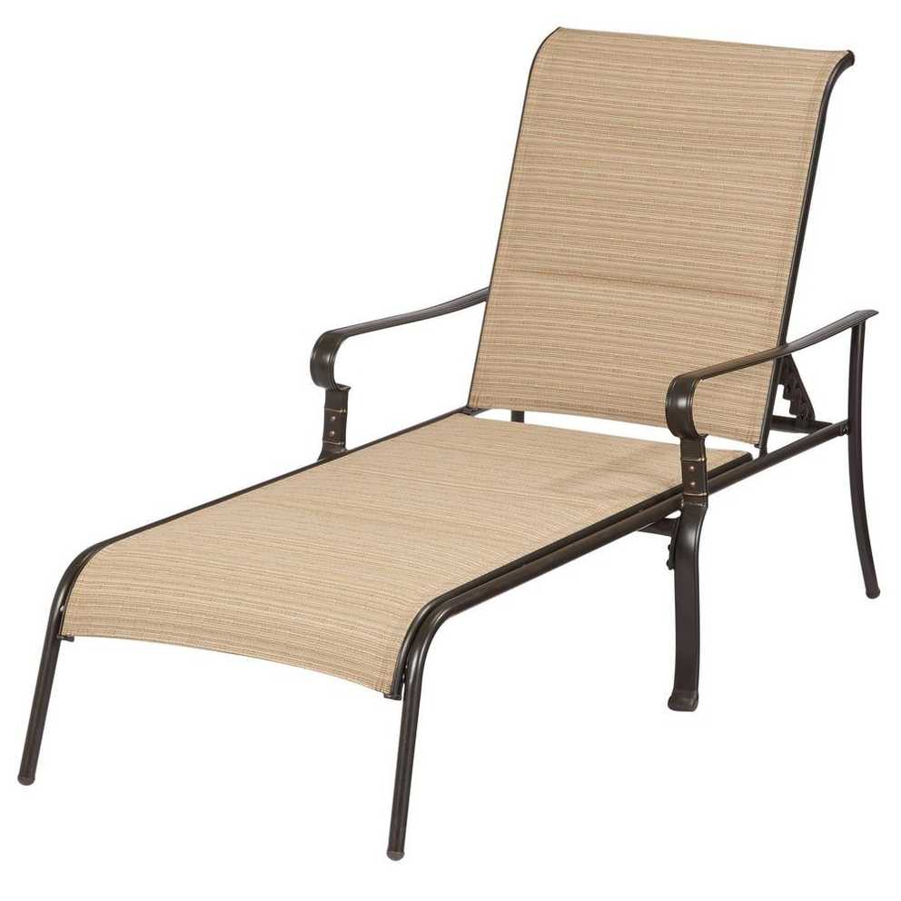 Featured Photo of Fabric Outdoor Chaise Lounge Chairs