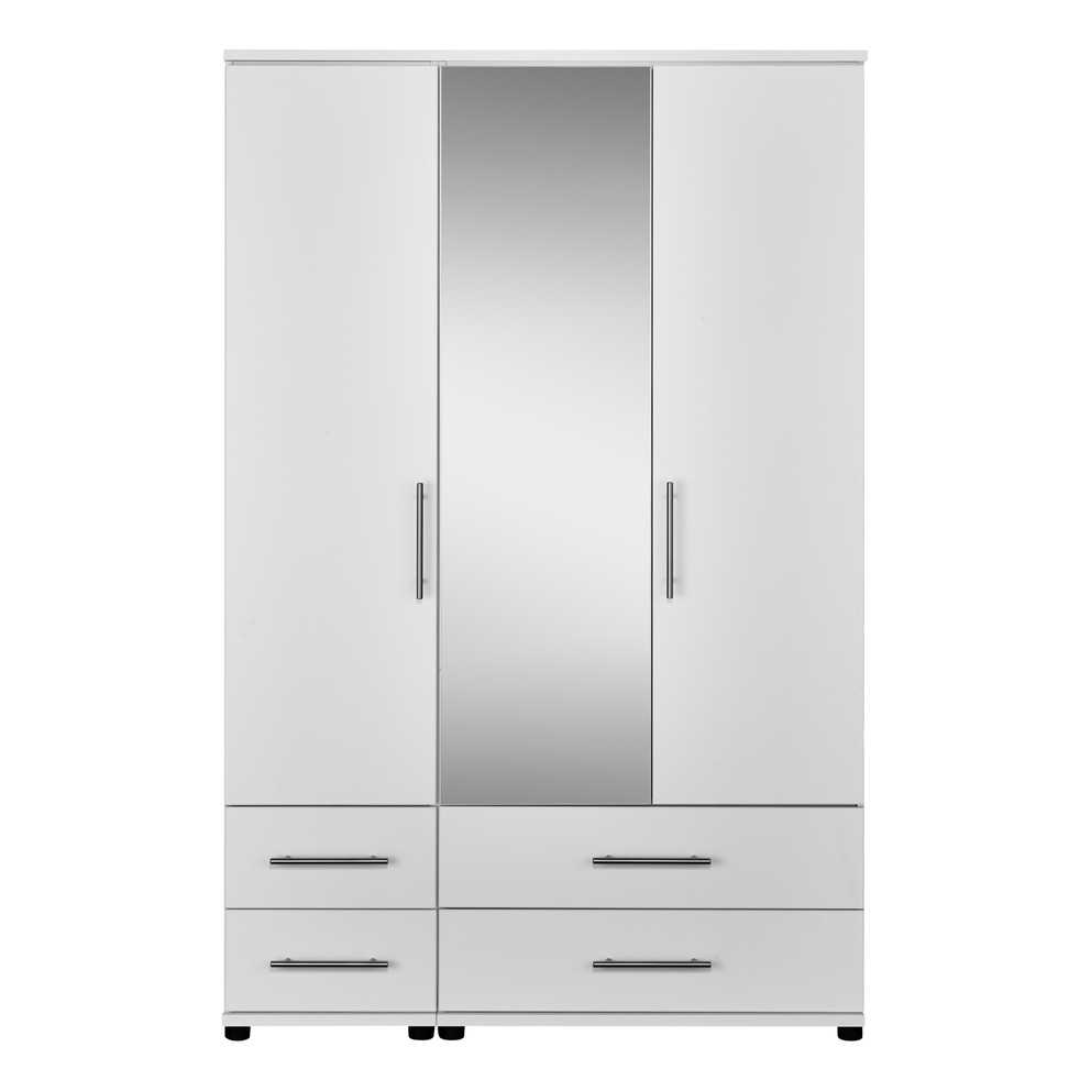 View Gallery of White 3 Door Wardrobes With Drawers (Showing 10 of 15