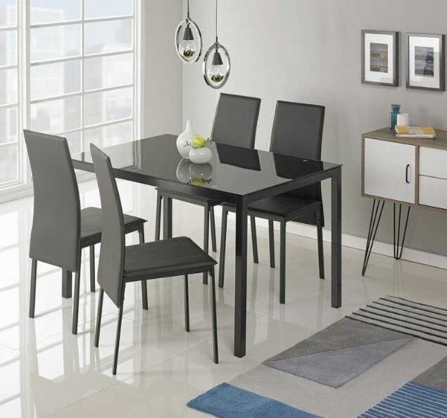2023 Best of Cheap Glass Dining Tables and 4 Chairs