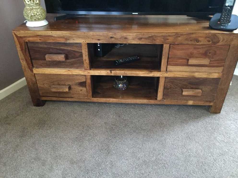 Showing Gallery of Chunky Wood Tv Units (View 6 of 20 Photos)