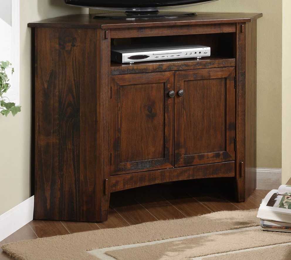 Photo Gallery of Rustic Corner Tv Stands (Showing 4 of 20 Photos)