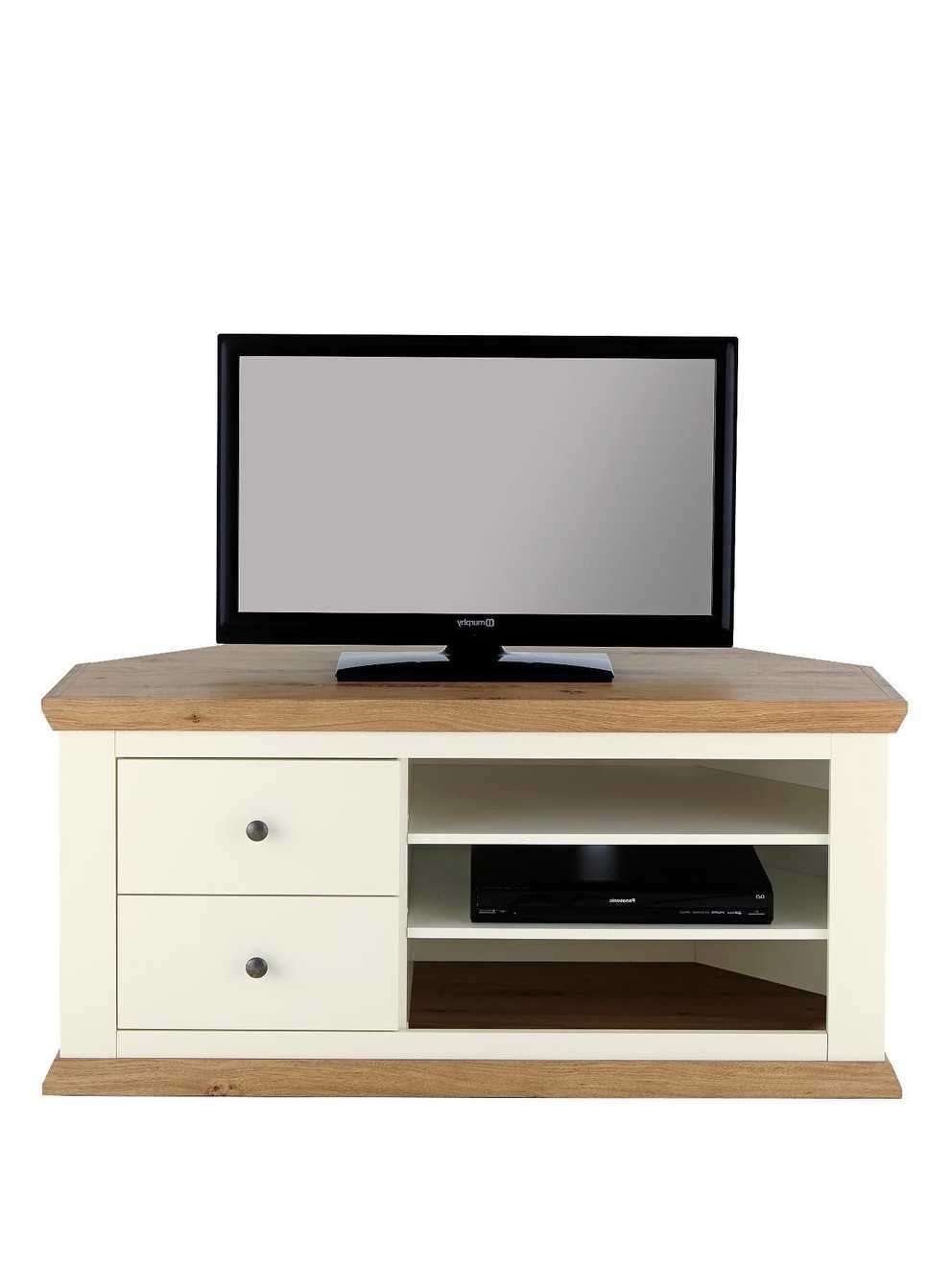 Showing Gallery of Cream Corner Tv Stands (View 4 of 20 Photos)