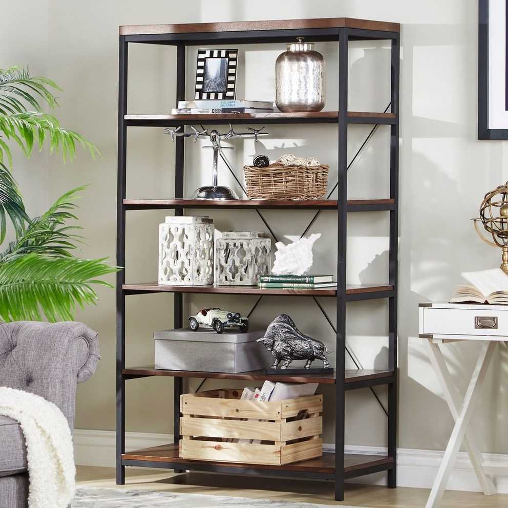 Showing Photos of Cifuentes Dual Etagere Bookcases (View 11 of 20 Photos)