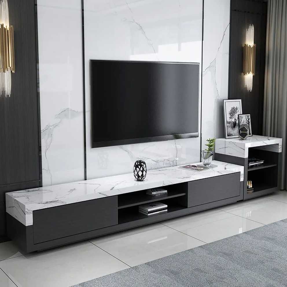 Featured Photo of Faux Marble Top Tv Stands