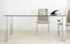 Chrome Glass Dining Tables