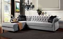 Tufted Sectional Sofas with Chaise