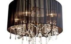 Black Chandeliers with Shades