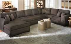 Oversized Sectionals with Chaise