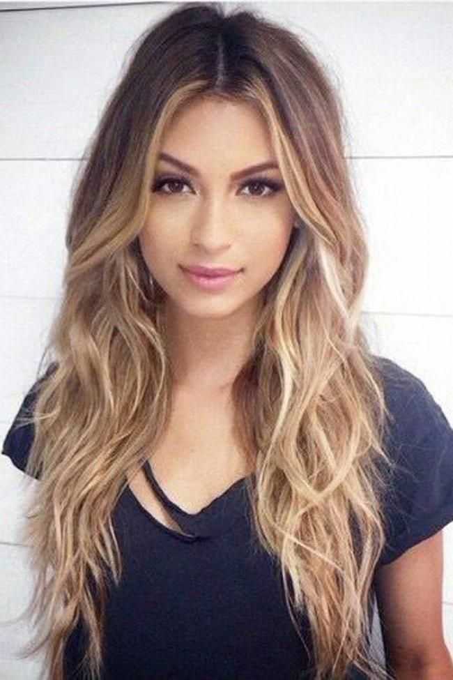 Featured Photo of Long Hairstyles With Part In The Middle