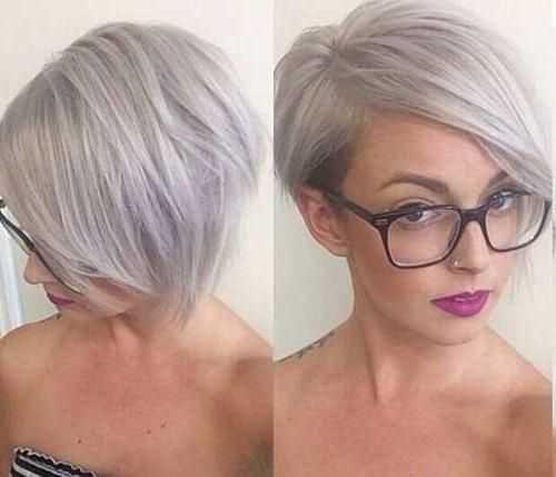 Featured Photo of Gray Hair Short Hairstyles