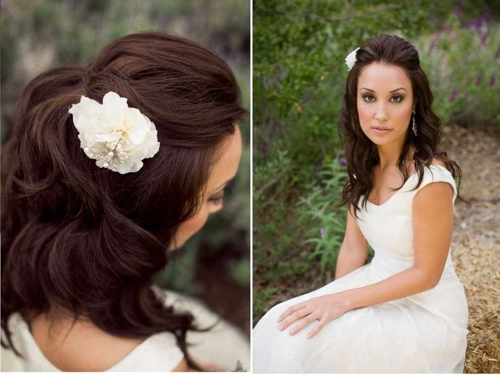 Featured Photo of Wedding Hairstyles For Medium Length Hair With Veil