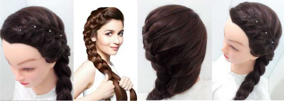Featured Photo of Side Braid Hairstyles For Medium Hair