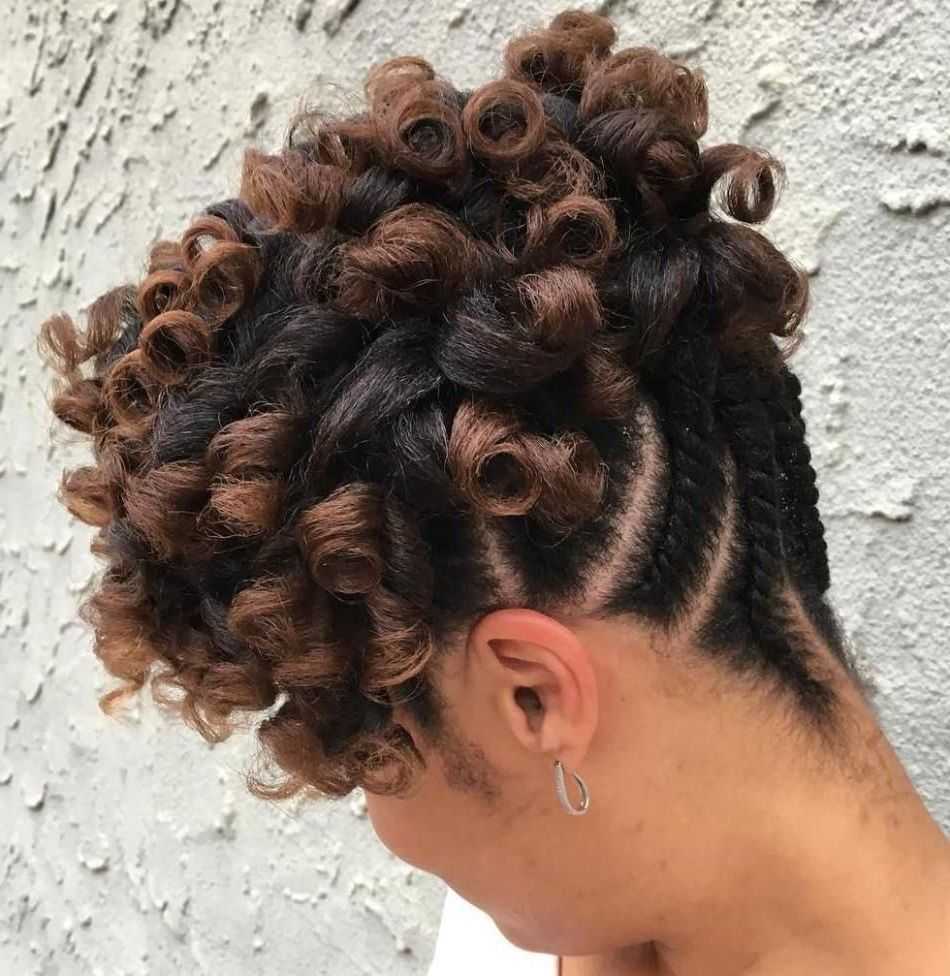 Featured Photo of Reverse Flat Twists Hairstyles