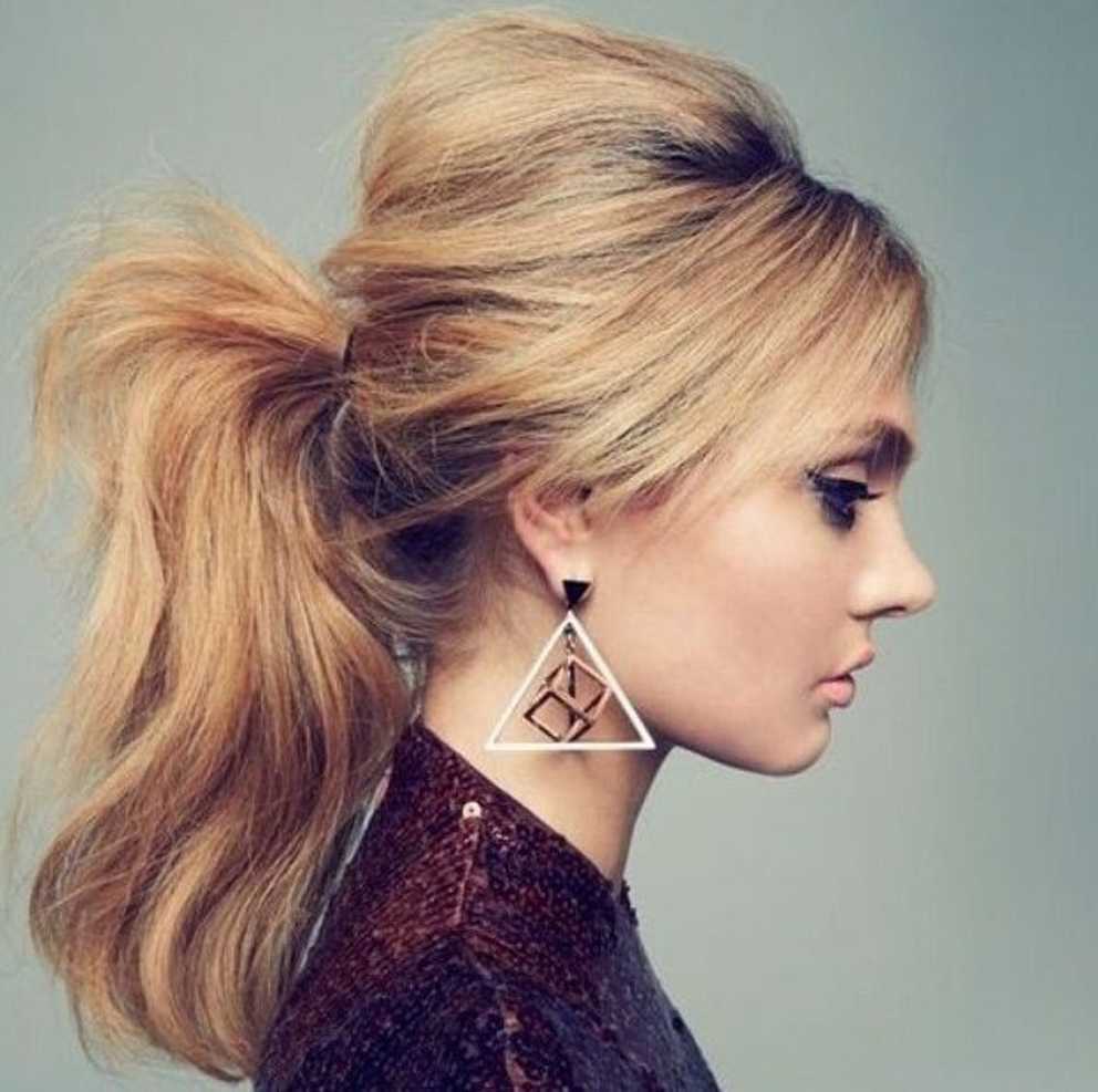 Most Current High Ponytail Hairstyles With Side Bangs Throughout High Ponytail (Gallery 10 of 20)