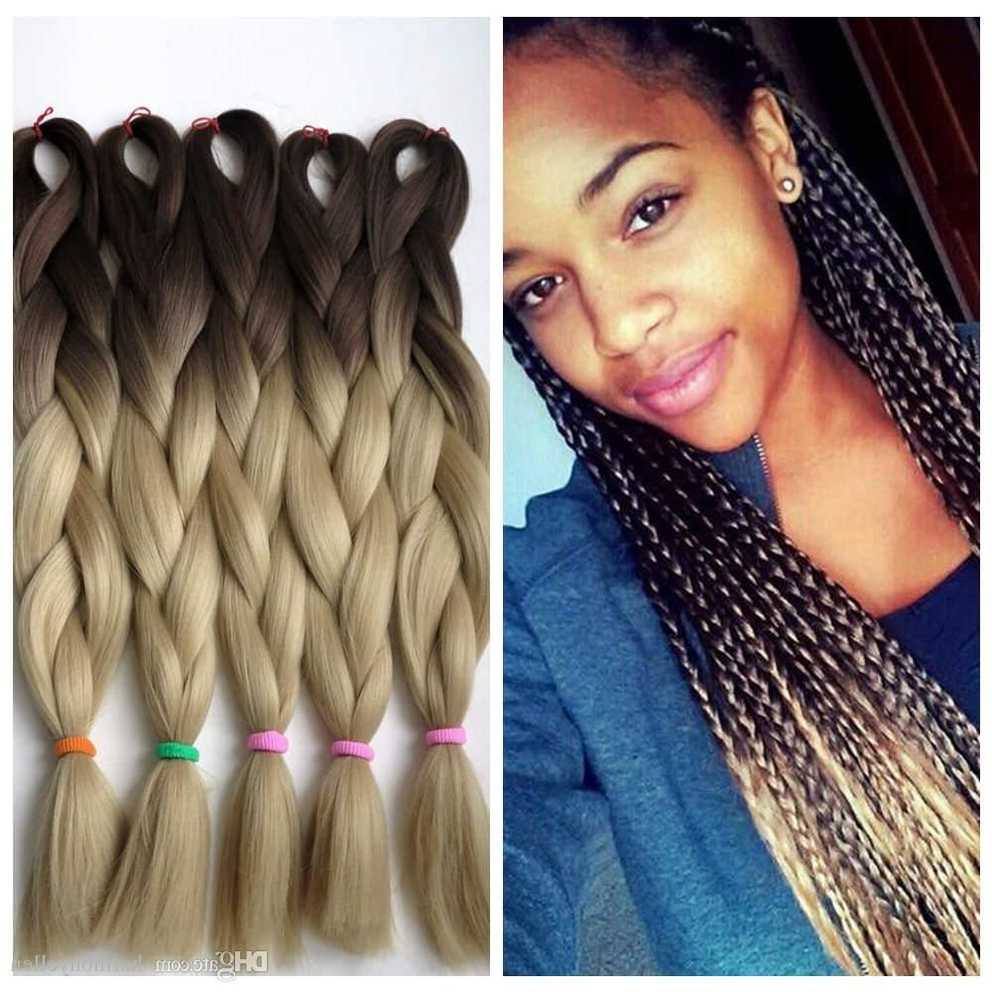 Featured Photo of Two Ombre Under Braid Hairstyles